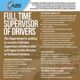VACANCY NOTICE - Full Time Supervisor of Drivers