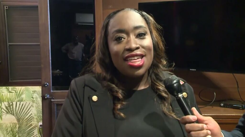 SENATOR SHENELLA GOVIA SWORN IN AS MINISTER OF STATE - ABS TV Radio ...