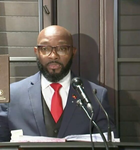 MICHAEL FREELAND SWORN IN AS A GOVERNMENT SENATOR