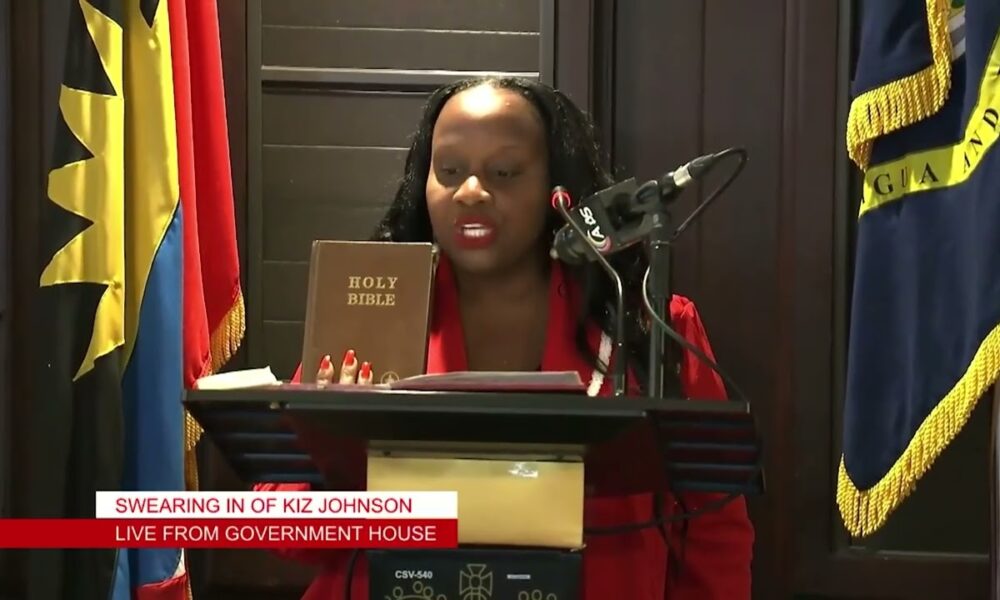 KIZ JOHNSON RETURNS TO THE SENATE AS A GOVERNMENT LEGISLATOR