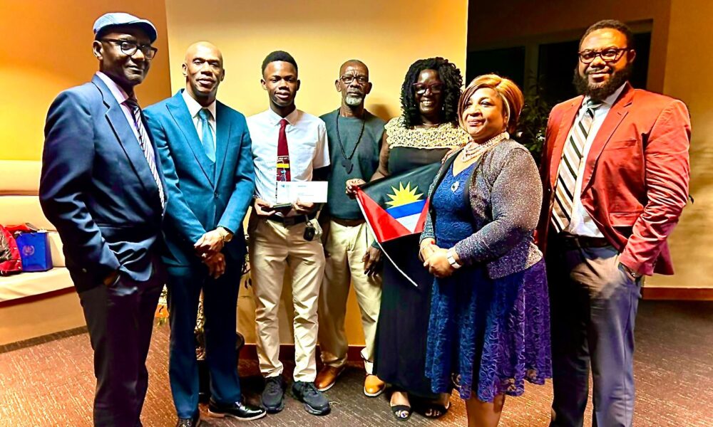 Antigua and Barbuda’s 2025 Second Place CSEC Student Receives Regional TVET Award