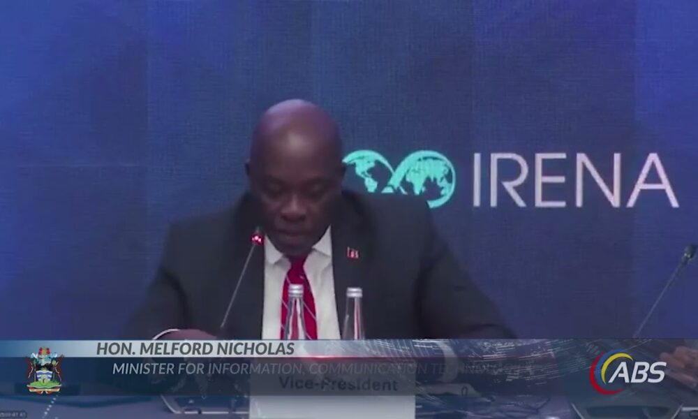 MINISTER NICHOLAS ELECTED TO HIGH-PROFILE POST IN GLOBAL RENEWABLES AGENCY