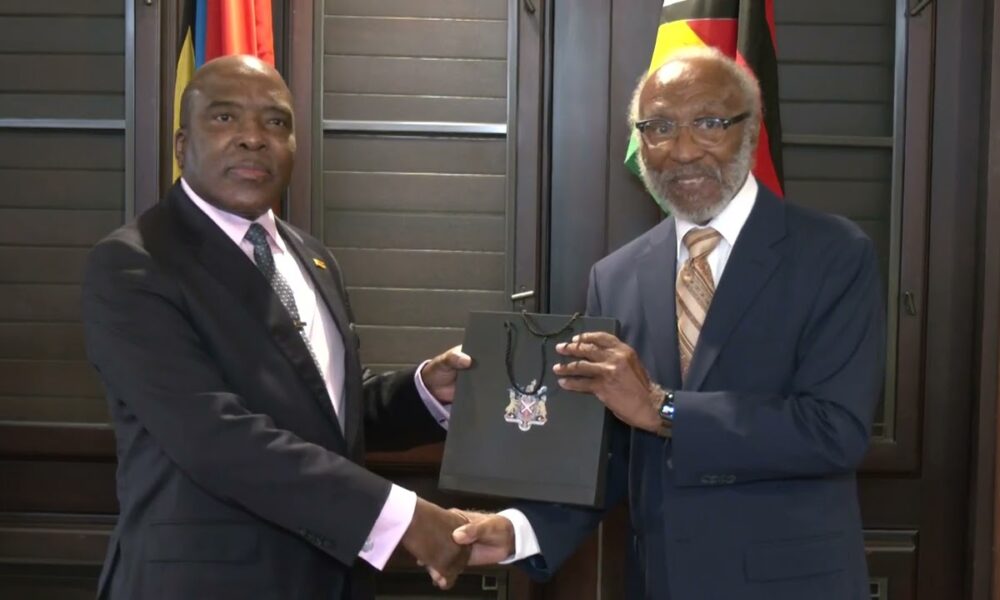 ST JOHN’S AND HARARE PLEDGE DEEPENED TIES AS NEW ZIMBABWEAN AMBASSADOR IS WELCOMED
