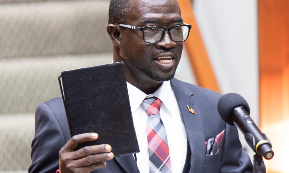 Randy Baltimore Officially Sworn in as St Phillip North MP