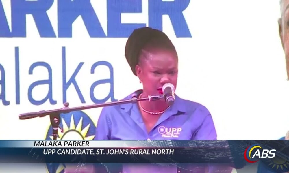 UPP’S MALAKA PARKER EMPHASIZES TOURISM DIVERSIFICATION ON CAMPAIGN TRAIL