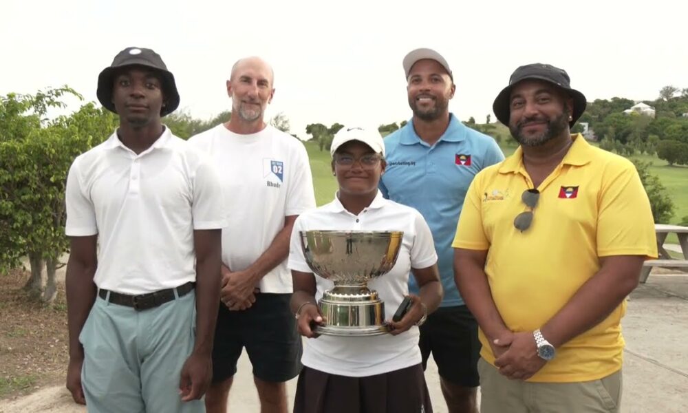 ANTIGUA AND BARBUDA’S GOLFERS TRIUMPH IN ECGA CHAMPIONSHIP